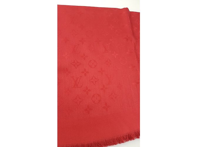 Louis Vuitton-Schal-Monogramm pomme d'amour Rot - Ansicht 3