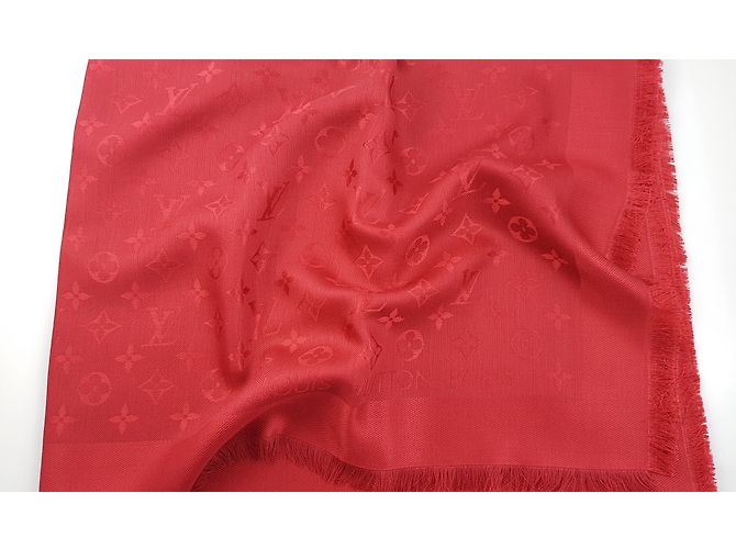Louis Vuitton-Schal-Monogramm pomme d'amour Rot - Ansicht 5