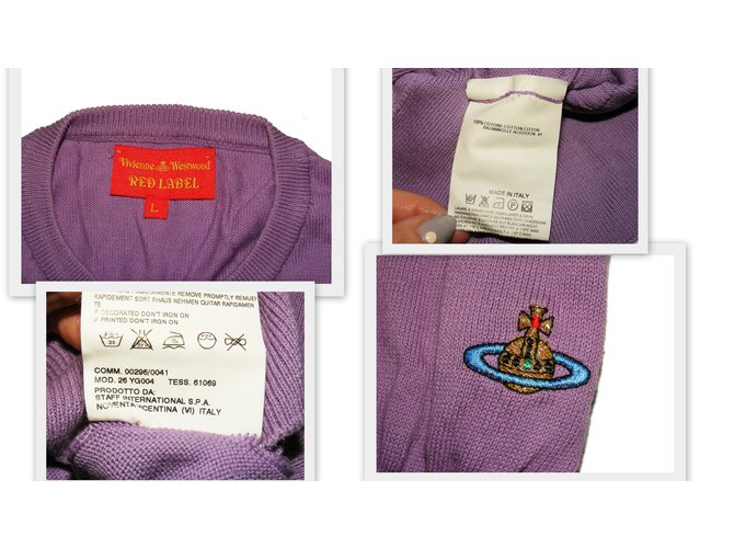 Vivienne Westwood Red Label Strickwaren Lila - Ansicht 3