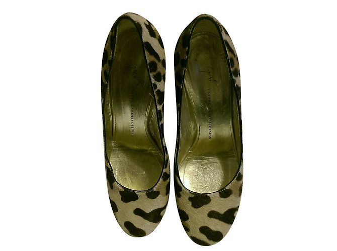 Décolleté Giuseppe Zanotti Leopardato in Pelle 37 Stampa leopardo - vista 2