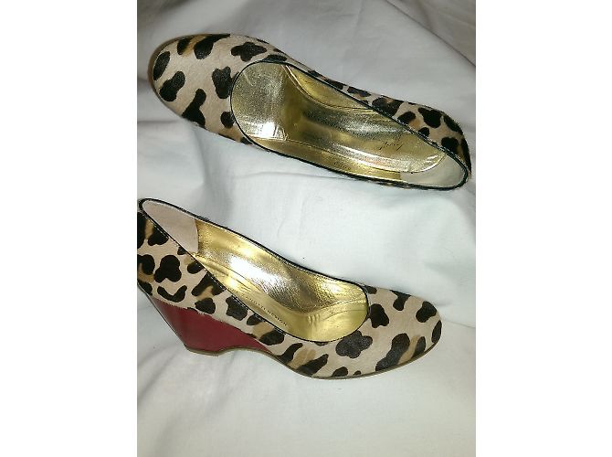Décolleté Giuseppe Zanotti Leopardato in Pelle 37 Stampa leopardo - vista 4