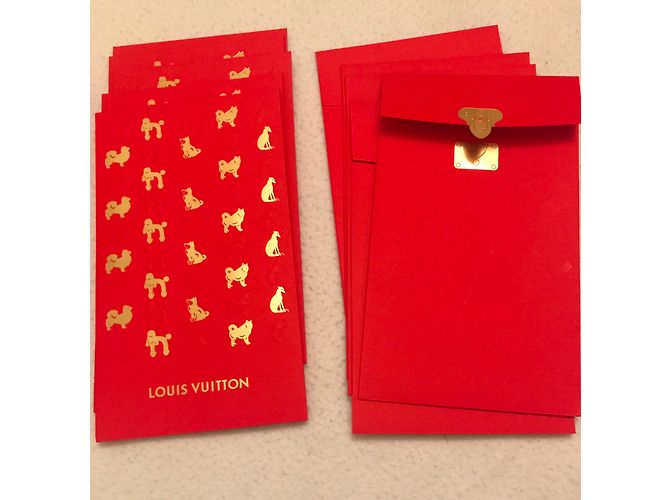 Louis Vuitton sobres rojos Roja - vista 2