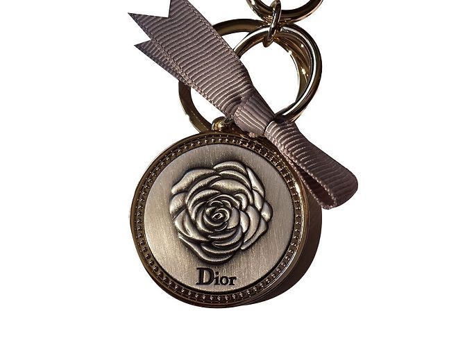 Christian Dior Ciondolo per borsa Argento Metallo - vista 2