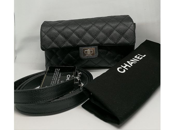Chanel Bolsa de cinturón uniforme Negro - vista 6