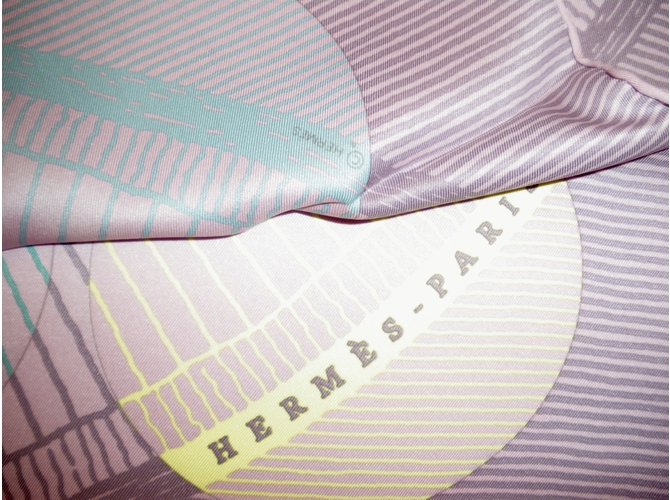 Hermès Seiden Schals Mehrfarben - Ansicht 11