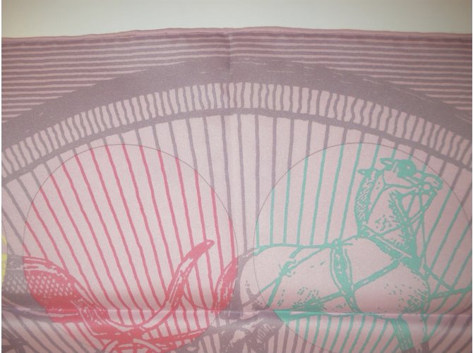 Hermès Seiden Schals Mehrfarben - Ansicht 3
