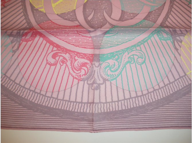 Hermès Seiden Schals Mehrfarben - Ansicht 9
