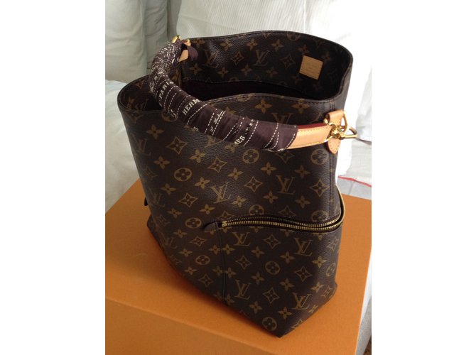 Louis Vuitton Hobo Mélie Marrone scuro - vista 11