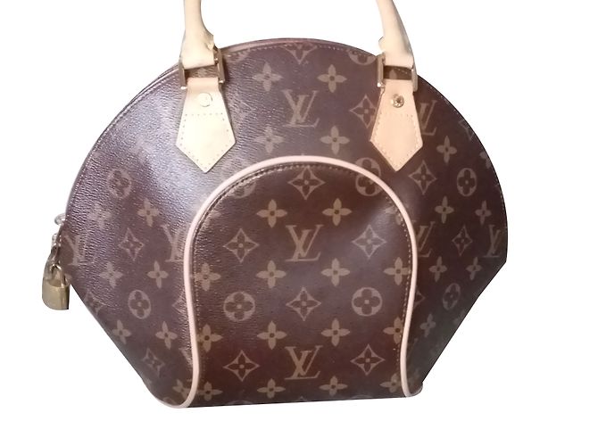 Bowling Louis Vuitton Sac à main Eclipse Marron - vue 2