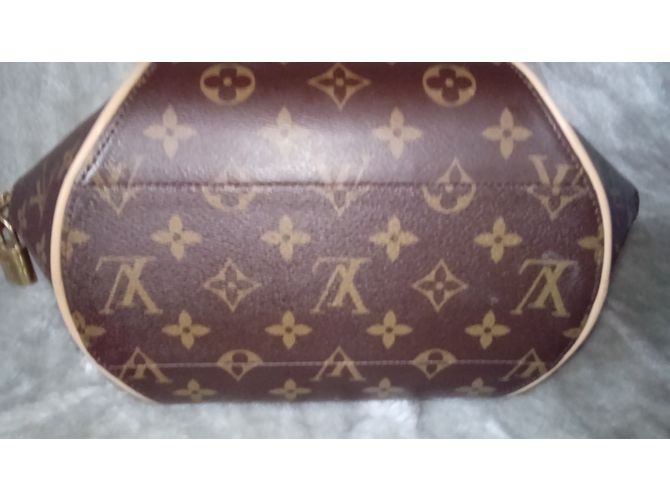 Bowling Louis Vuitton Sac à main Eclipse Marron - vue 8
