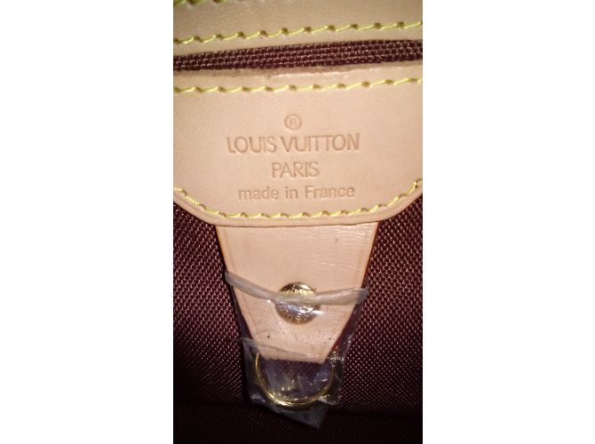 Bowling Louis Vuitton Sac à main Eclipse Marron - vue 9