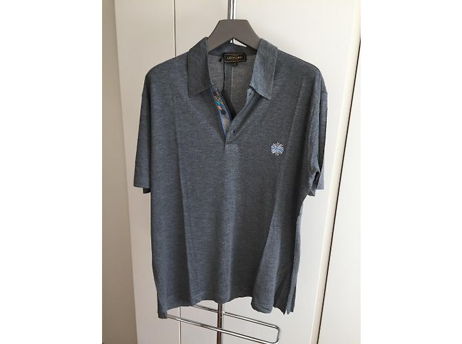 Leonard Paris leichtes Poloshirt aus Stoff - Ansicht 3