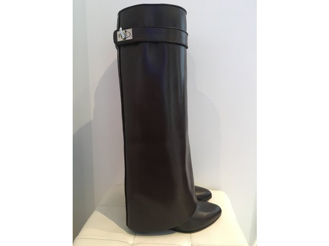 Givenchy Lederstiefel Braun - Ansicht 2