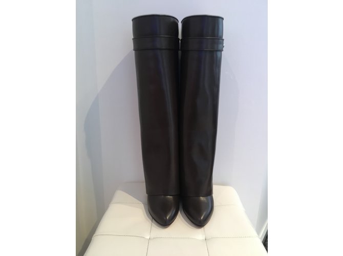 Givenchy Lederstiefel Braun - Ansicht 3