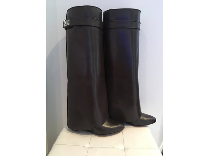 Givenchy Lederstiefel Braun - Ansicht 4