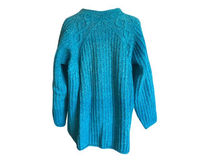 Sweat hoodie à capuche · Bleu chiné recyclé | 727 Sailbags