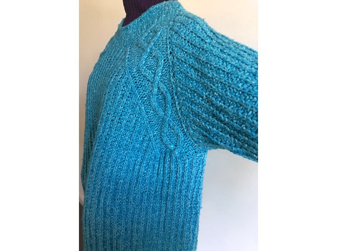 Gilet à Capuche en Tricot Chiné