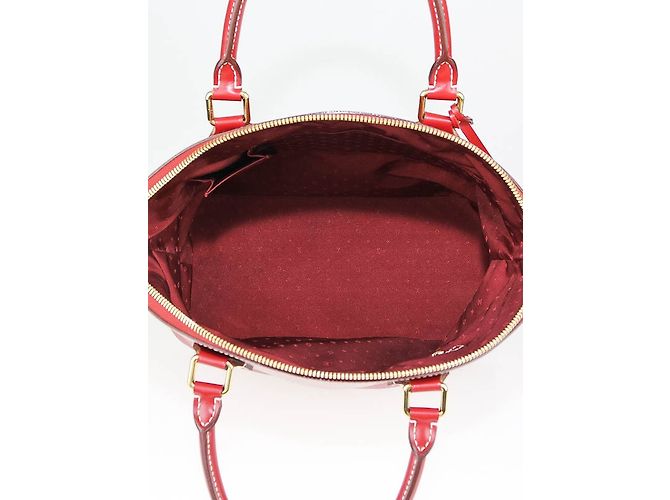 LOUIS VUITTON Tanmi Suhali Leather Lockit MM Bag Rosso - vista 3