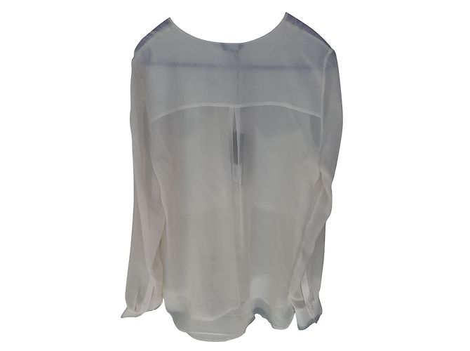 Autre Marque Camicetta Guess Marciano in viscosa bianca 42 Bianco - vista 2