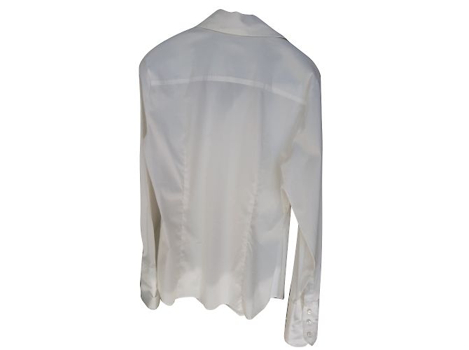 Autre Marque Camicetta Guess Marciano in cotone bianca Bianco - vista 2