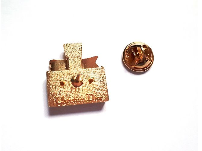 Spilla Christian Dior Oro in Metallo D'oro - vista 2