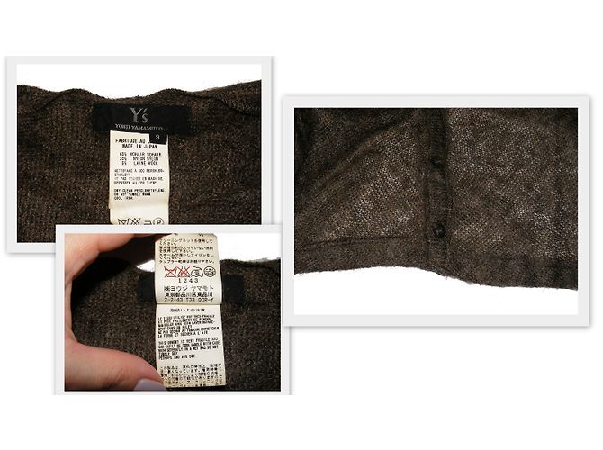 Yohji Yamamoto Malhas - vista 6