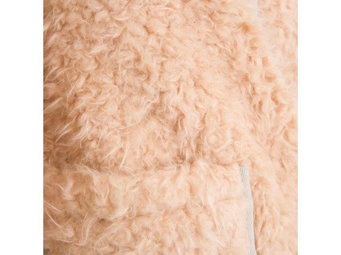 Bellerose Abrigos, Ropa de calle Rosa Beige Carne - vista 6