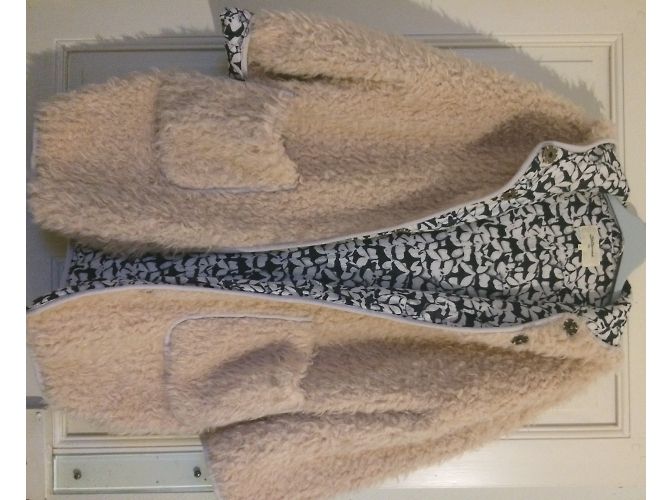 Bellerose Abrigos, Ropa de calle Rosa Beige Carne - vista 7