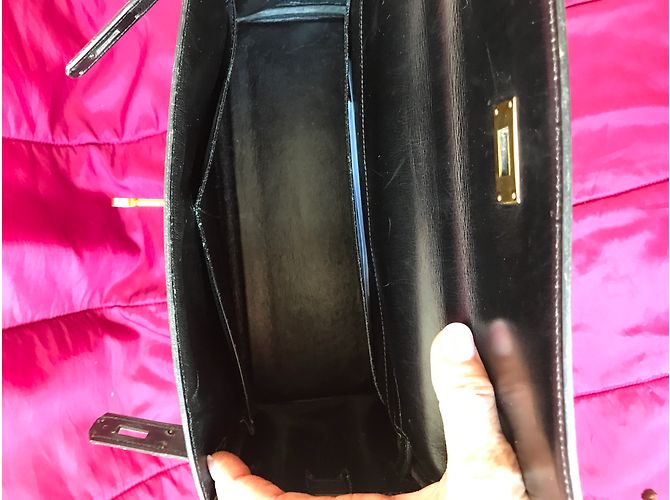 Hermès Kelly 32 Schwarz - Ansicht 12