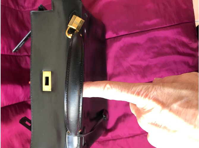 Hermès Kelly 32 Schwarz - Ansicht 13