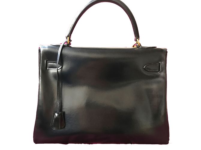 Hermès Kelly 32 Schwarz - Ansicht 2
