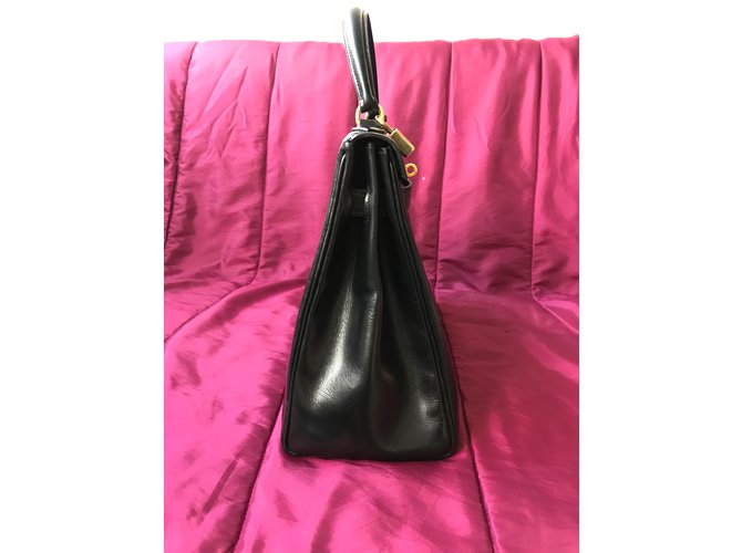 Hermès Kelly 32 Schwarz - Ansicht 4