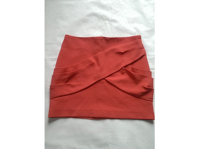 Falda corta Maje coral - vista 2