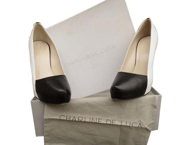 Autre Marque Charline de Luca Heels Bianco - vista 2