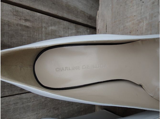 Autre Marque Charline de Luca Heels Bianco - vista 5