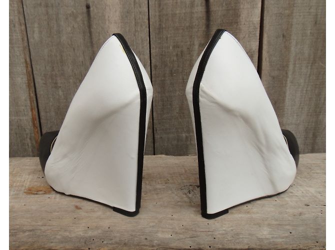 Autre Marque Charline de Luca Heels Bianco - vista 6