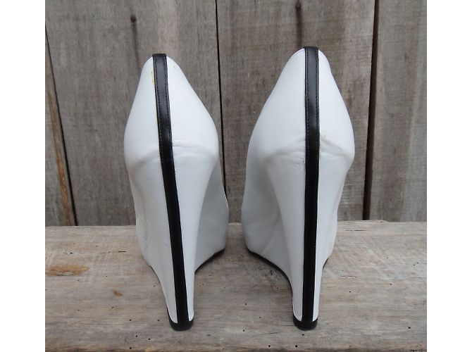 Autre Marque Charline de Luca Heels Bianco - vista 7