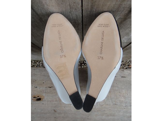 Autre Marque Charline de Luca Heels Bianco - vista 8