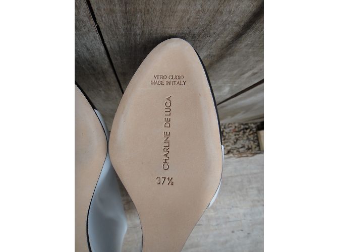 Autre Marque Charline de Luca Heels Bianco - vista 9
