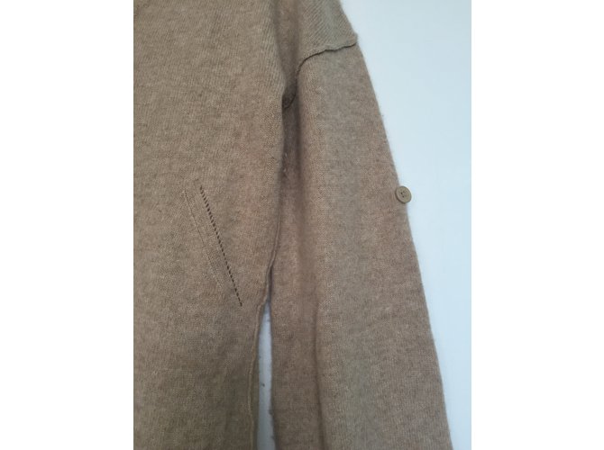 Zadig & Voltaire Kaschmir Pullover Beige V Ausschnitt - Ansicht 4