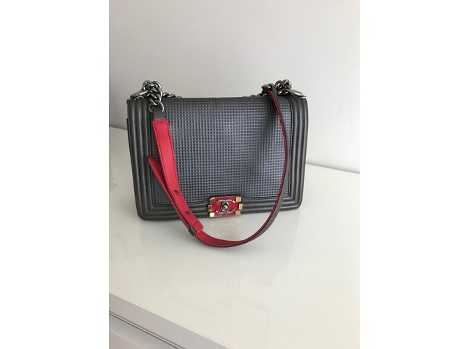 Boy Chanel Junge neues Medium Grau - Ansicht 3