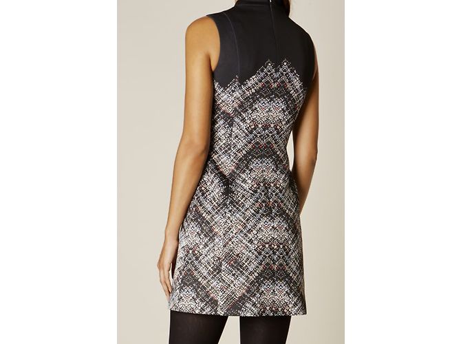 Karen Millen Kleid blau aus Polyester L - Ansicht 4