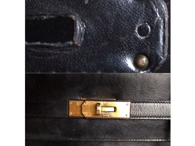 Hermès Kelly 35 cm Schwarz - Ansicht 10