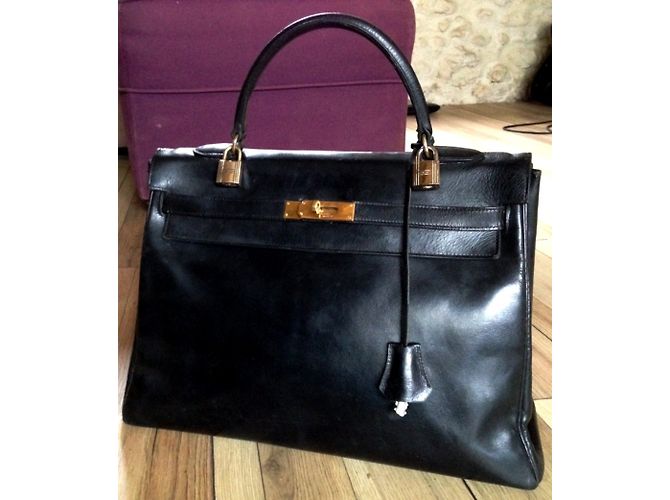 Hermès Kelly 35 cm Schwarz - Ansicht 3