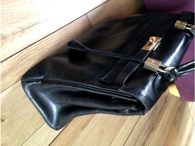 Hermès Kelly 35 cm Schwarz - Ansicht 7