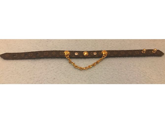 Louis Vuitton Bracciale Harajuku Marrone Multicolore - vista 7