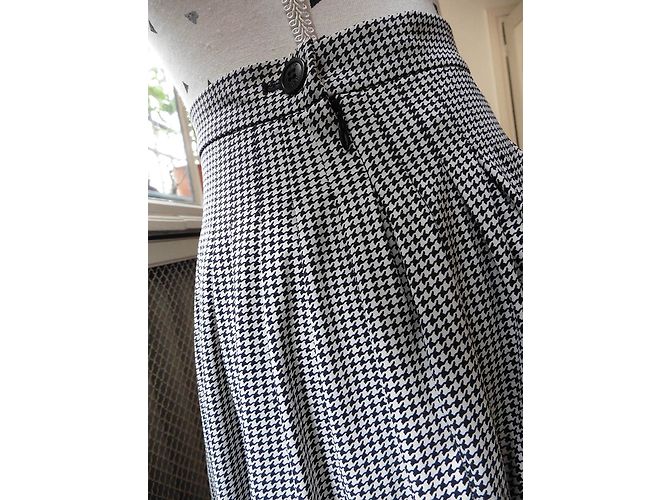 Falda Irié Pata de Gallo de Poliamida - vista 5