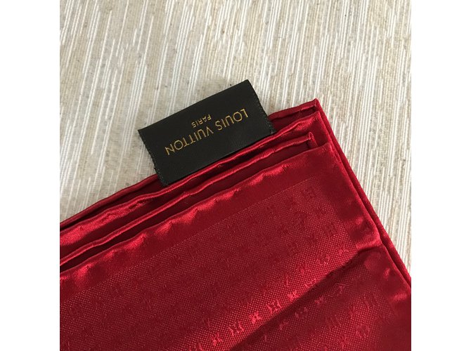 Louis Vuitton scarf Red - view 3