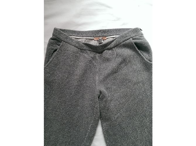 Pantalones Ermanno Scervino Grises Algodón Lana - vista 7