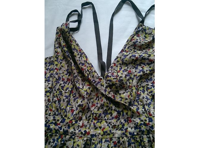 Abito Bcbg bcbgeneration Multicolore Poliestere Taglia 4 - vista 4